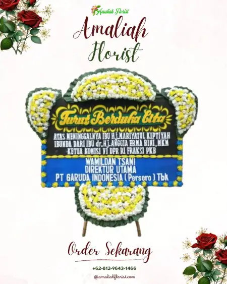 Papan Bunga Duka Bogor